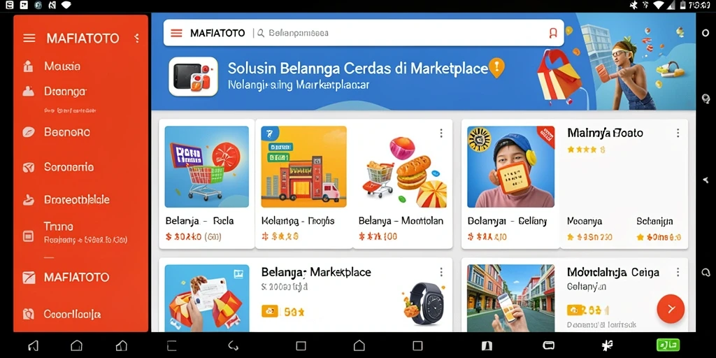 Tampilan antarmuka MAFIATOTO yang menarik untuk berbelanja.