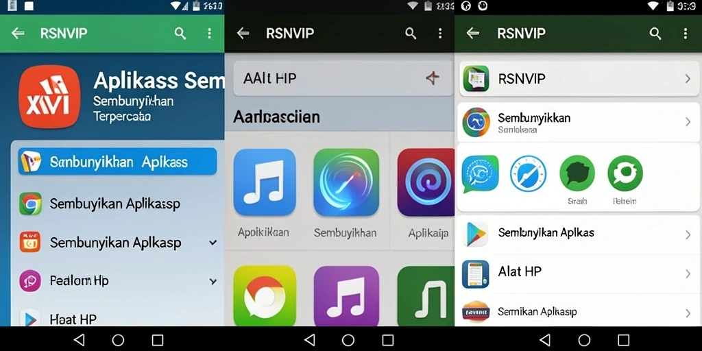 Tampilan antarmuka RSNVIP yang menarik dan fungsional.