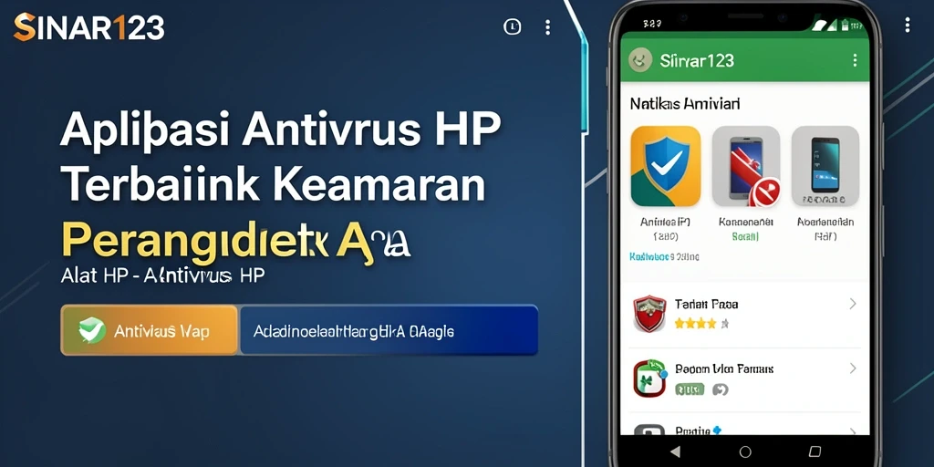Tampilan antarmuka pengguna SINAR123 yang sederhana dan intuitif.